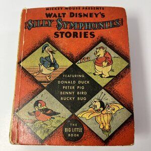 Walt Disney’s Silly Symphonies Stories By Walt Disney 1111 HC 1938 USA